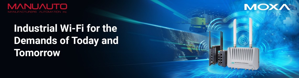 Enhance Your Infrastructure With High-Performance Moxa's Industrial Wi-Fi 6 Connectivity Solutions
