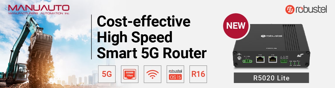 Introducing the Robustel R5020 Lite: A Leap Into High-Speed 5G Connectivity