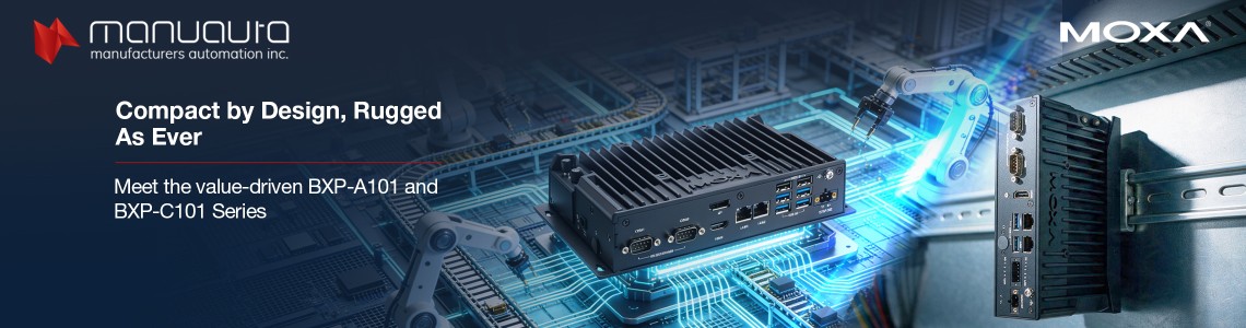 Comparing Moxa BXP-A101 and BXP-C101 Compact Fanless Industrial Computers