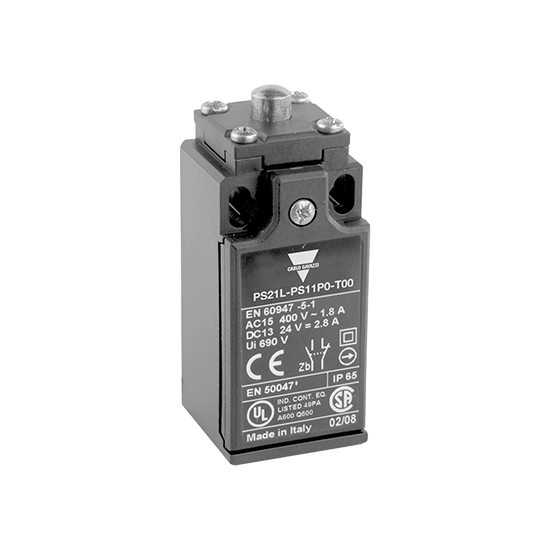 CARLO GAVAZZI PS21L-AS11P0-T00 Electromechanical Limit Switch