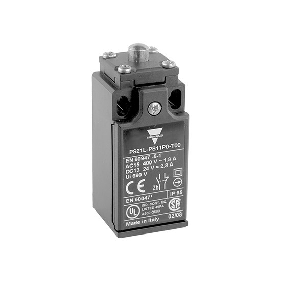 CARLO GAVAZZI PS21L-MT02P0-T00 Electromechanical Limit Switch