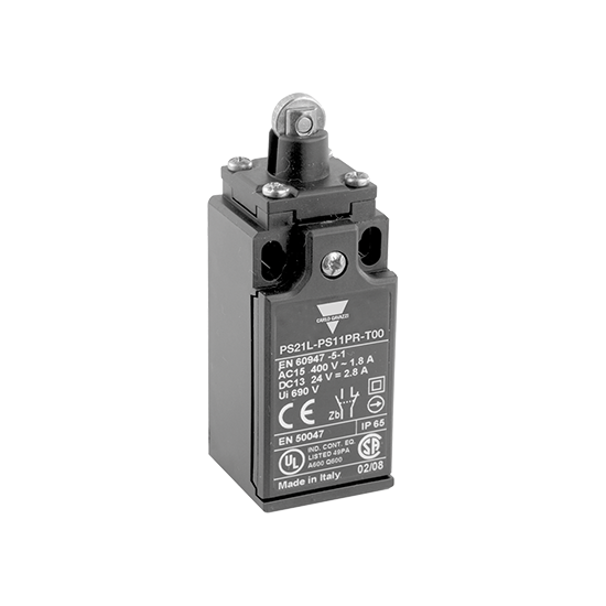 CARLO GAVAZZI PS21L-MT02PR-T00 Electromechanical Limit Switch