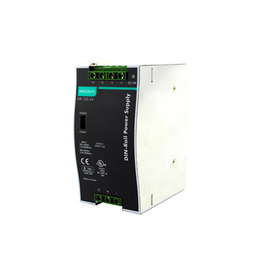 MOXA DR-120-24 DIN-rail Power Supply