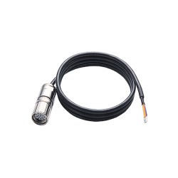 MOXA CBL-M23(FF6P)/OPEN-BK-100 IP67 Power Cable