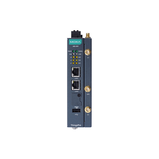 MOXA AIG-301-CN-AZU-LX Advanced IIoT Gateway
