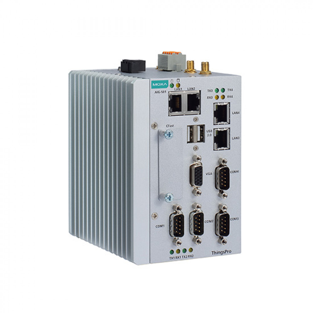 MOXA AIG-501-T-AP-AZU-LX Advanced IIoT Gateway | ManuAuto