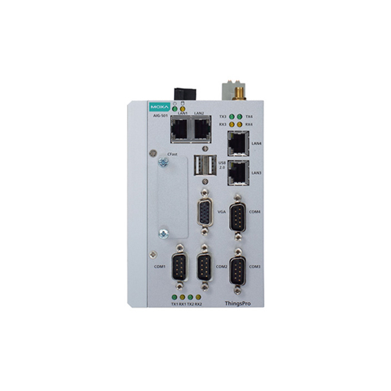 MOXA AIG-501-T-EU-AZU-LX Advanced IIoT Gateway MOXA AIG-501-T-EU-AZU-LX Advanced IIoT Gateway