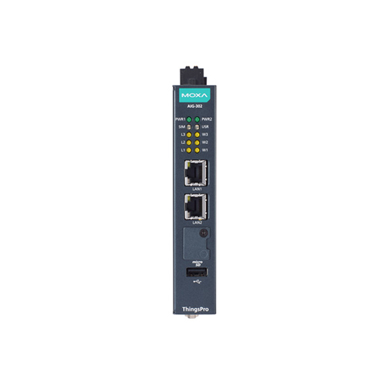 MOXA AIG-302-T-AZU-LX Advanced IIoT Gateway