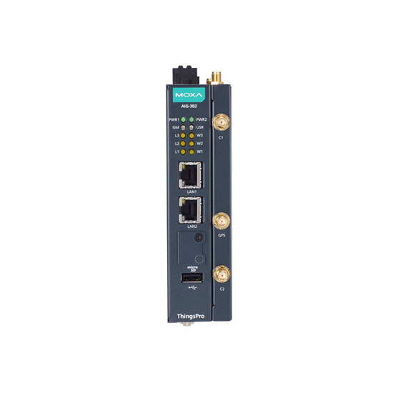 MOXA AIG-302-T-EU-AZU-LX Advanced IIoT Gateway