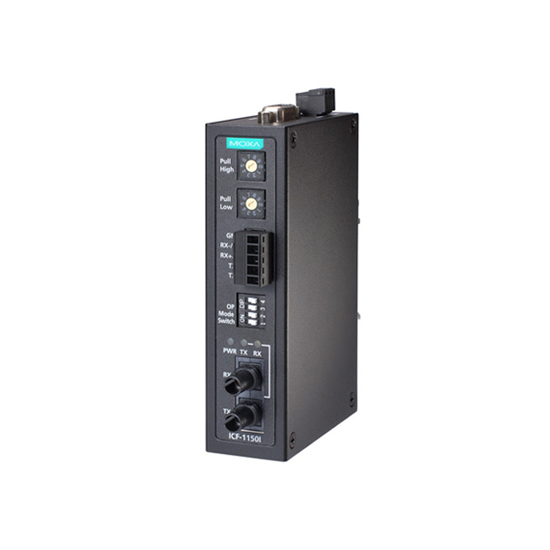 MOXA ICF-1150I-S-ST-IEX Serial to Fiber Converter