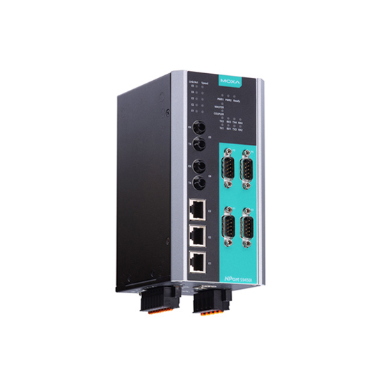 MOXA NPort S9450I-2M-ST-HV-T Serial to Ethernet Device Server