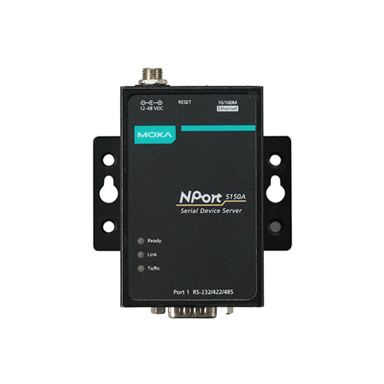 MOXA NPort 5150A-T Serial to Ethernet Device Server