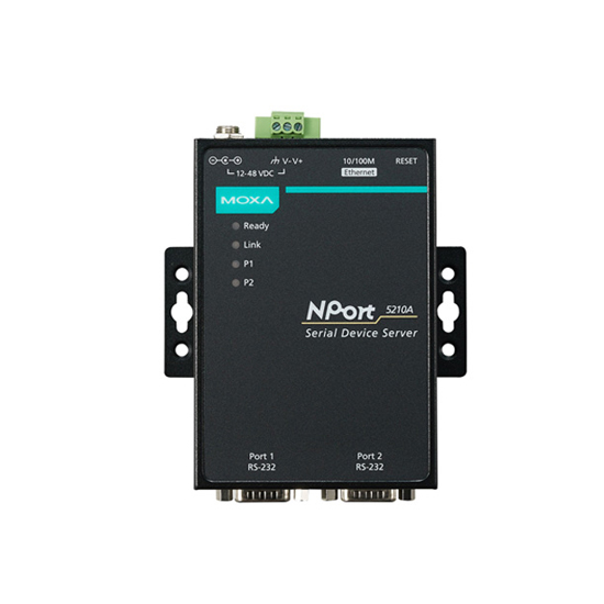 MOXA NPort 5210A-T Serial to Ethernet Device Server