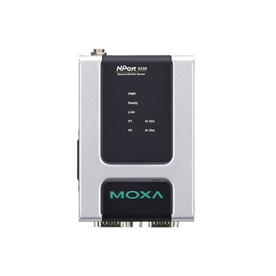 MOXA NPort 6250-S-SC-T Serial to Ethernet Device Server