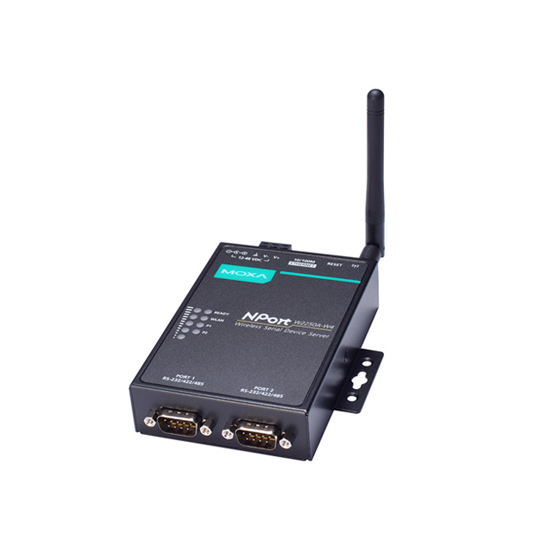 MOXA NPort W2250A-W4-EU/KC Serial to Wireless Device Server