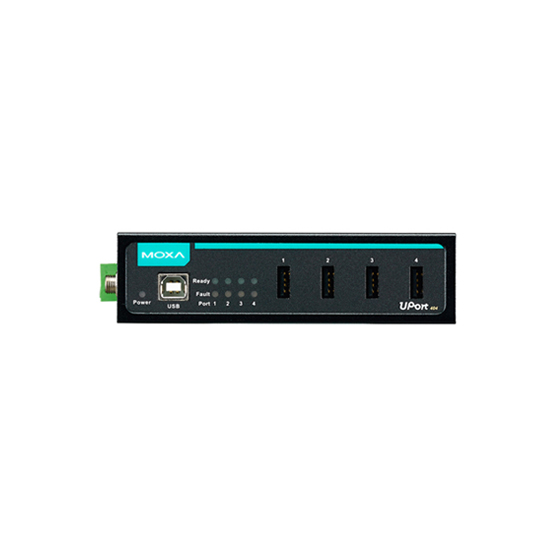 MOXA UPort 404-T 4-Port Industrial USB Hub
