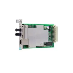 MOXA CSM-400-1218-T slide-in Ethernet-to-Fiber Media Converter