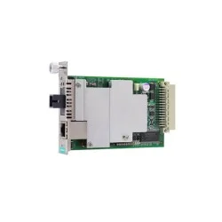 MOXA CSM-400-1225 slide-in Ethernet-to-Fiber Media Converter
