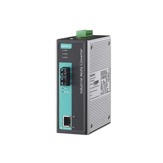 MOXA IMC-101-S-SC-80-T Ethernet to Fiber Converter