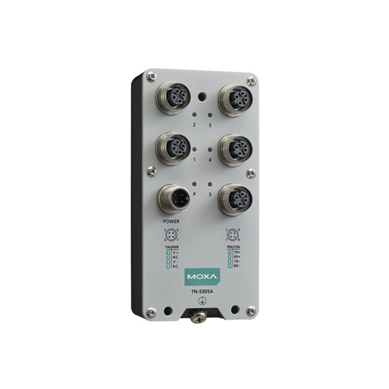 MOXA TN-5305A-WV-CT-T Unmanaged Ethernet Switch