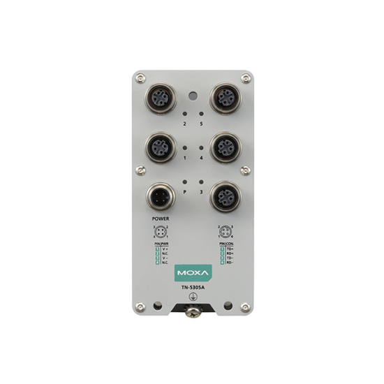 MOXA TN-5305A-WV-CT-T Unmanaged Ethernet Switch