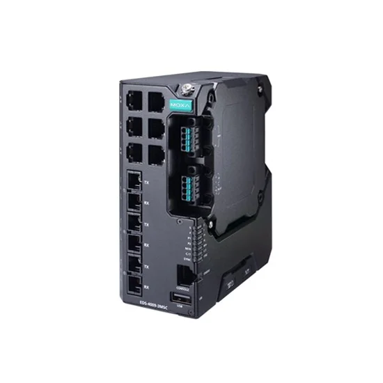 MOXA EDS-4009-3MSC-HV-T Managed Ethernet Switch