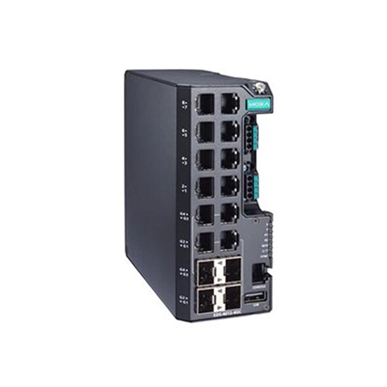 MOXA EDS-4012-4GC-LV-T Managed Ethernet Switch