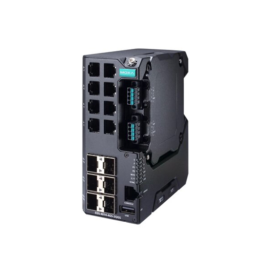 MOXA EDS-4014-4GS-2QGS-HV-T Managed Ethernet Switch