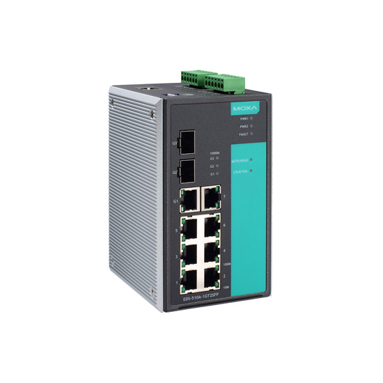 MOXA EDS-510A-1GT2SFP-T Managed Ethernet Switch
