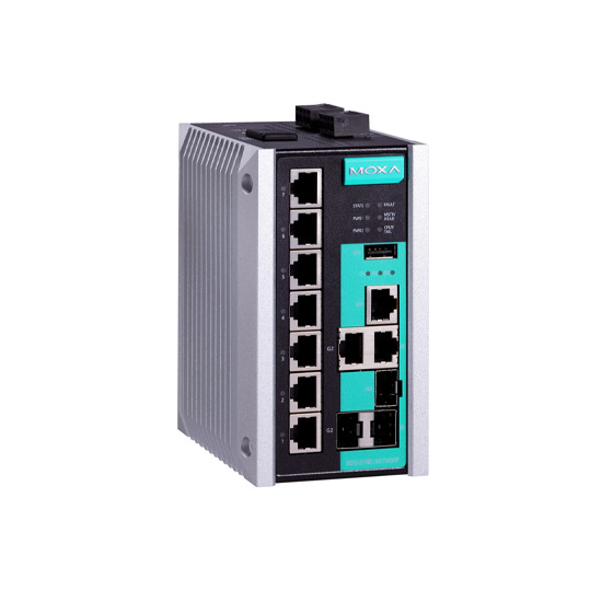 MOXA EDS-510E-3GTXSFP Managed Ethernet Switch