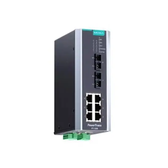 MOXA PT-508-SS-SC-24 Managed Ethernet Switch