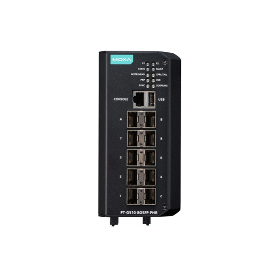 MOXA PT-G510-8GSFP-PHR-WV-CT Managed Ethernet Switch