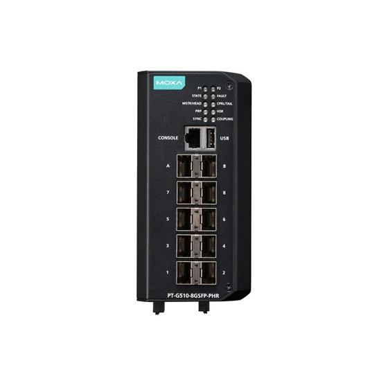 MOXA PT-G510-8GSFP-PHR-WV Managed Ethernet Switch
