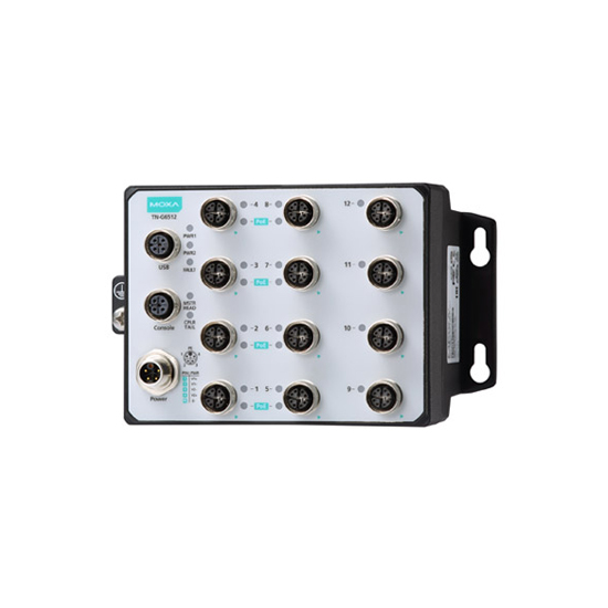 MOXA TN-G6512-8GPoE-WV-CT-T Managed Ethernet Switch
