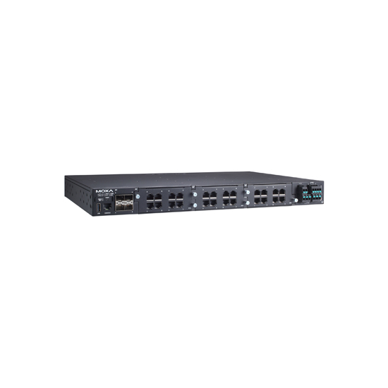 MOXA RKS-G4028-L3-PoE-4GS-LV-T Rackmount Ethernet Switch MOXA RKS-G4028-L3-PoE-4GS-LV-T Rackmount Ethernet Switch