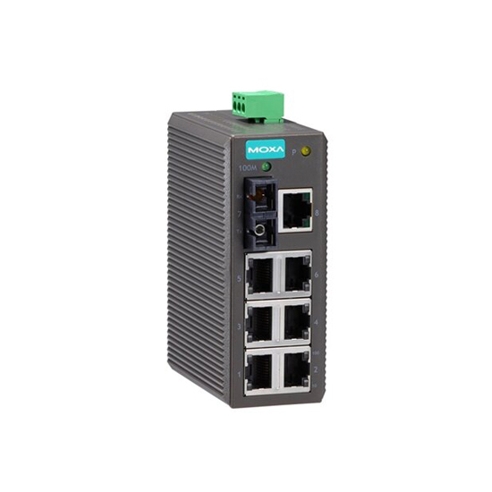 MOXA EDS-208-M-SC Unmanaged Ethernet Switch