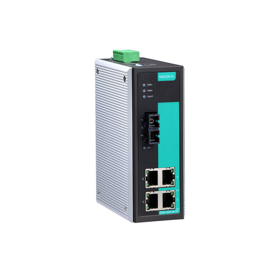 MOXA EDS-305-S-SC Unmanaged Ethernet Switch