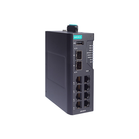 MOXA EDR-8010-2GSFP-T Multiport Industrial Secure Router