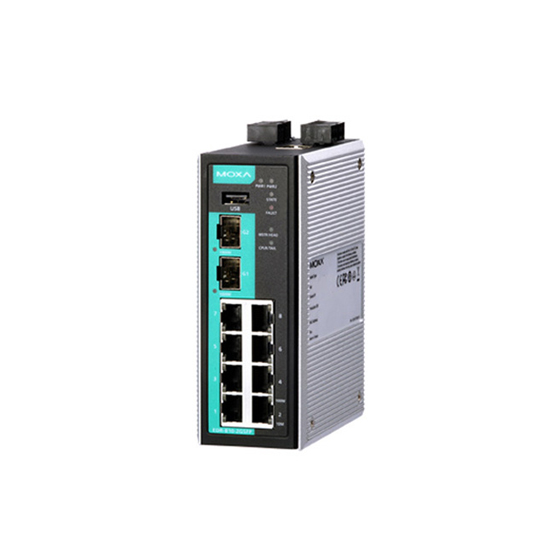 MOXA EDR-810-VPN-2GSFP-T Industrial Secure Router