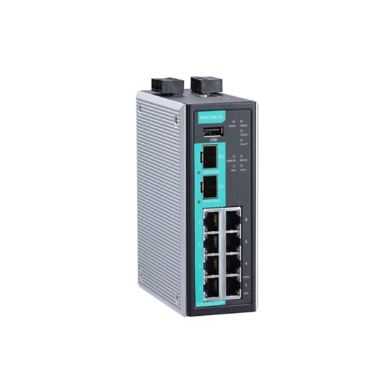MOXA EDR-810-VPN-2GSFP Industrial Secure Router