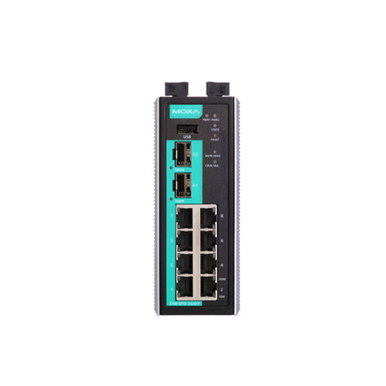 MOXA EDR-810-VPN-2GSFP Industrial Secure Router