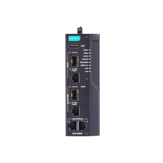 MOXA EDR-G9004-VPN-2MGTXSFP-CT-T Industrial Secure Router