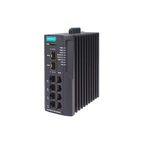 MOXA EDR-G9010-VPN-2MGSFP-CT Industrial Secure Router