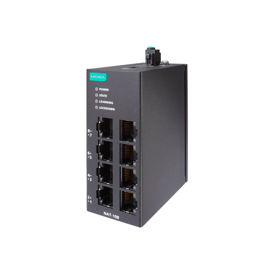 MOXA NAT-108 Industrial Secure Router