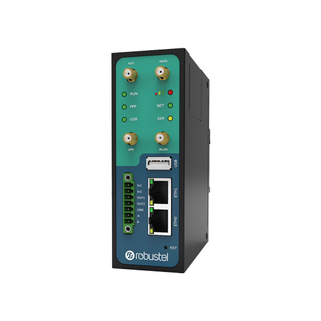 ROBUSTEL R3000-4L (B018745) Industrial LTE Router | ManuAuto