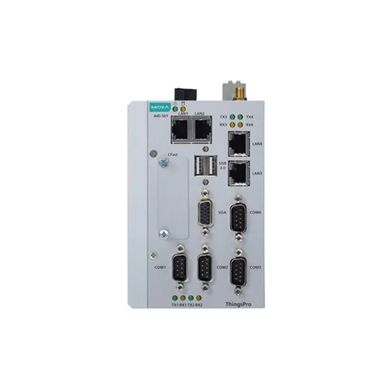 MOXA AIG-501-T-US-AZU-LX Advanced IIoT Gateway