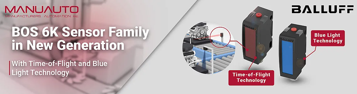 Balluff BOS 6K Sensor Family in New Generation