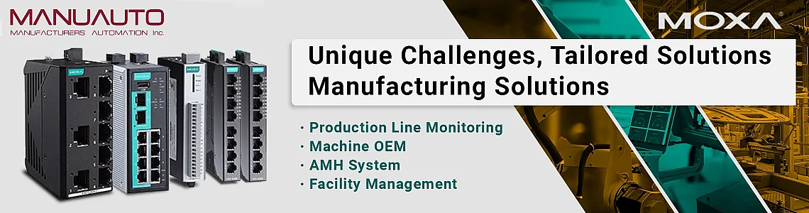 MOXA Manufacturing Applications