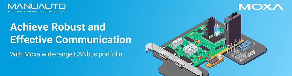 Enhance System Integration and Communication with MOXA CANbus Solutions