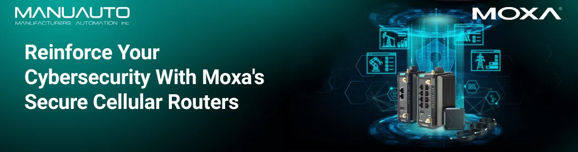 Reinforce Your Cybersecurity with Moxa’s Secure OnCell G4300-LTE4 Cellular Router